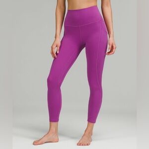 Purple High-Waisted Lululemon Leggings